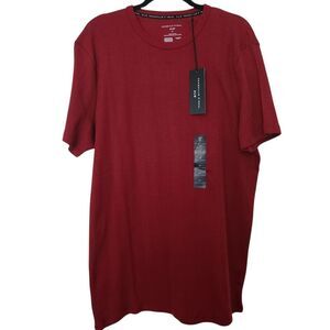 Shaquille O'Neal Men's Tee Burgundy Short Sleeve Sizr LT